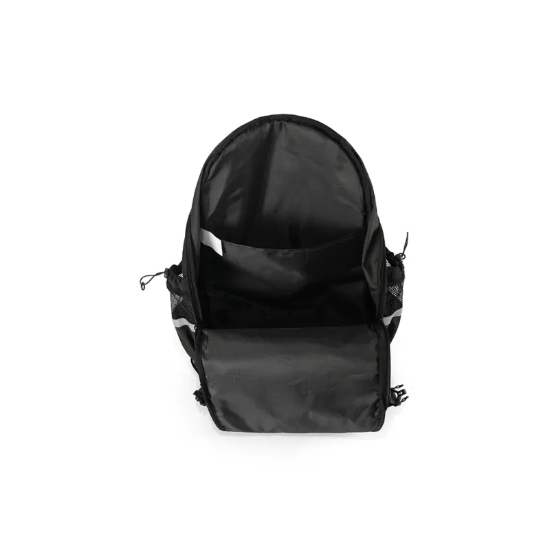 Tectop Oxford Backpack Regular Unisex Classic Black/Pine Needle Green-3