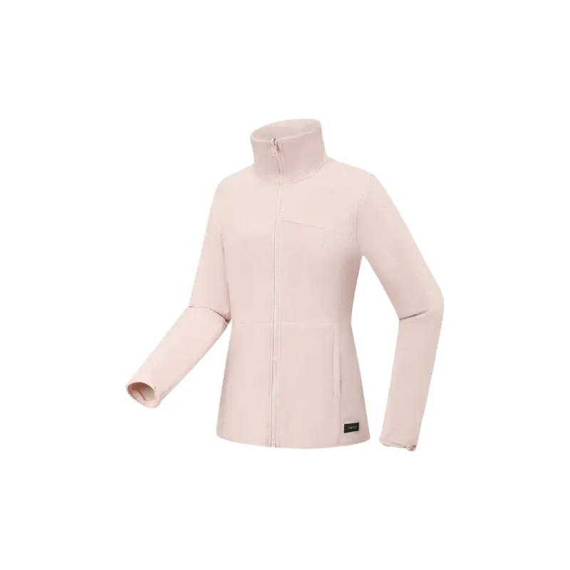 DECATHLON Waterproof, Abrasion Resistant, Thermal Windbreaker Jacket Women's Quartz Pink/Blue Black-3