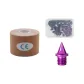 Boxed Carbon Purple Tip Nails (34 Pcs+Nail Pullers)+Skin Patch 5CM*5M
