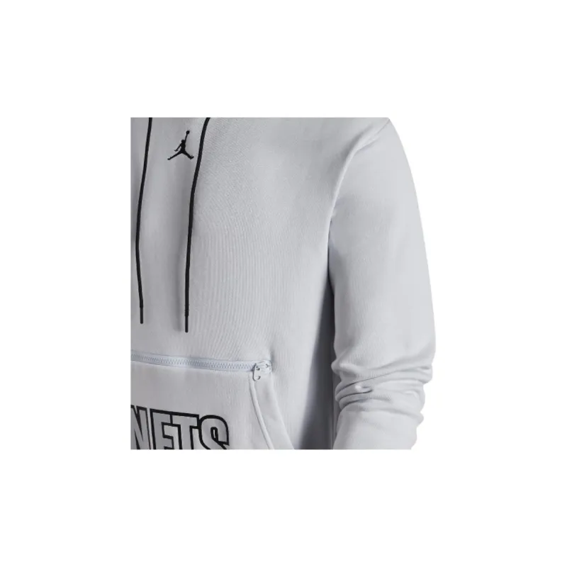 Jordan NBA Sweatshirt Men's White Gold-3