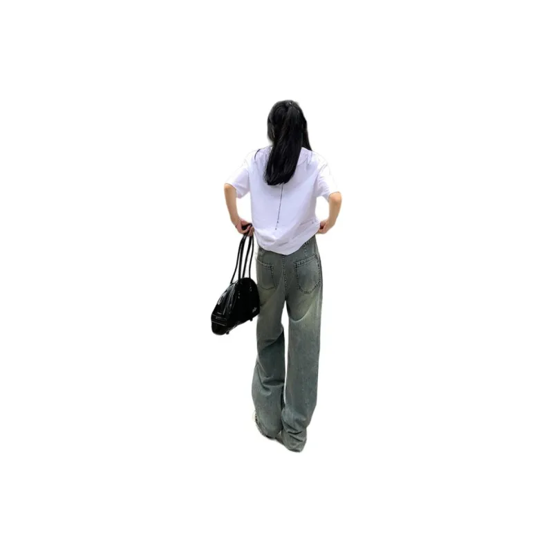 SONGS ALONG Jeans Women's Vintage Blue-0