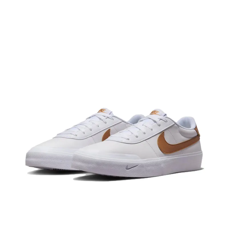 Nike Court Shot White Flax-2