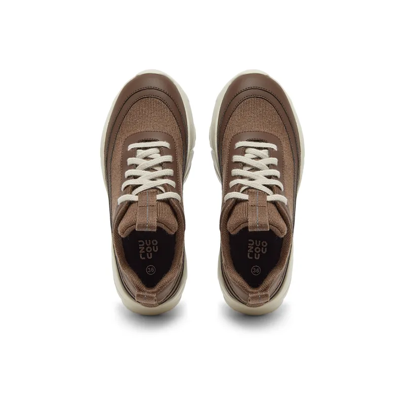 Walk More Windy Shoes Cushioned Wear-Resistant Lightweight Low-Top Chunky Sneakers Unisex-18