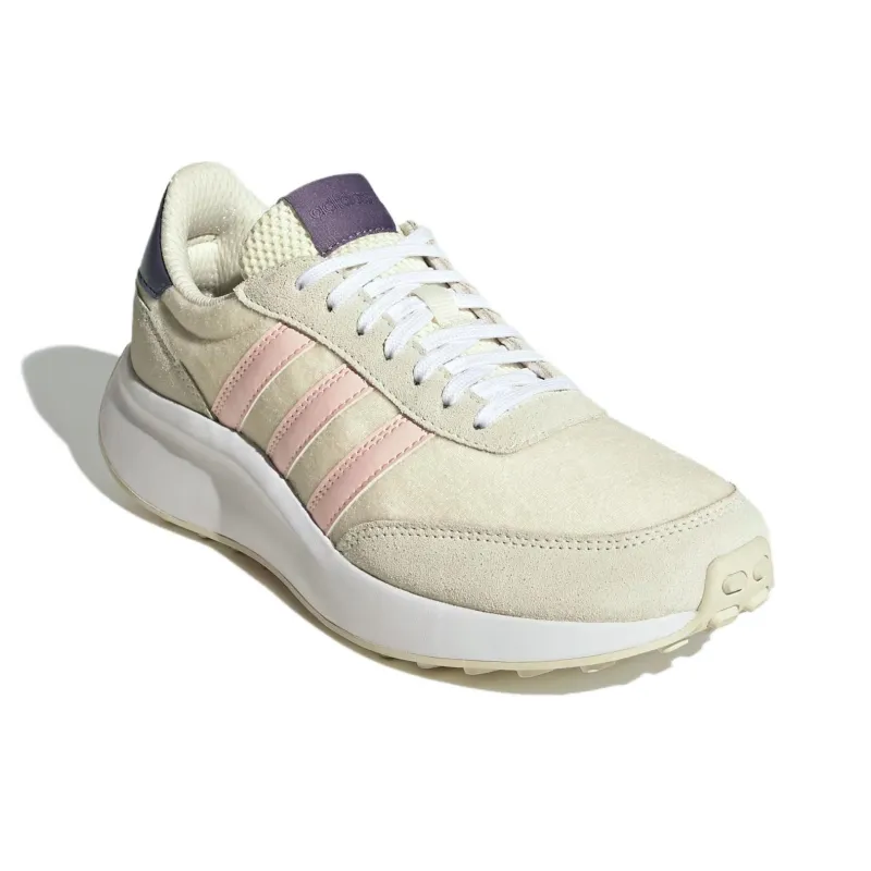 Adidas RUN 70s Anti Slip Wear Resistant Low Top Casual Running Shoes Women's Ecru-2
