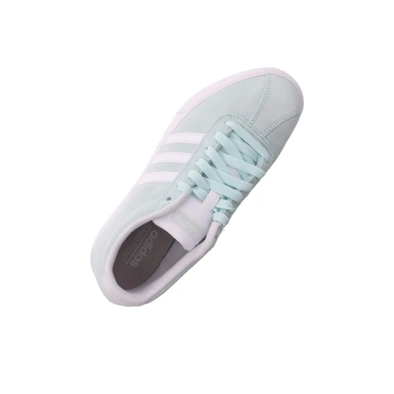 Adidas Courtset Anti Slip Wear Resistant Low Top Tennis Shoes Women's Blue-4