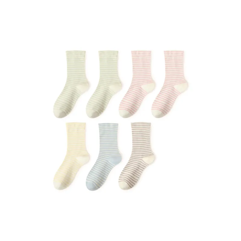 MIIOW Trend Party Series Mid Calf Socks Women's Combo Set-16