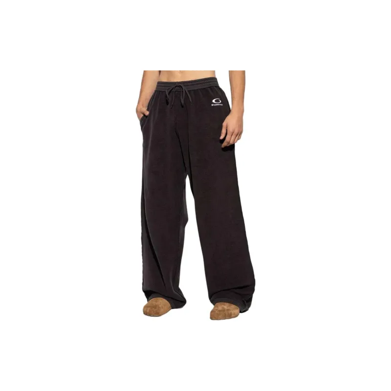 Balenciaga Logo Detailed Drawstring Sweatpants-3