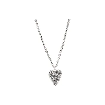 EMANUELE BICOCCHI Large Arabesque Heart Pendant