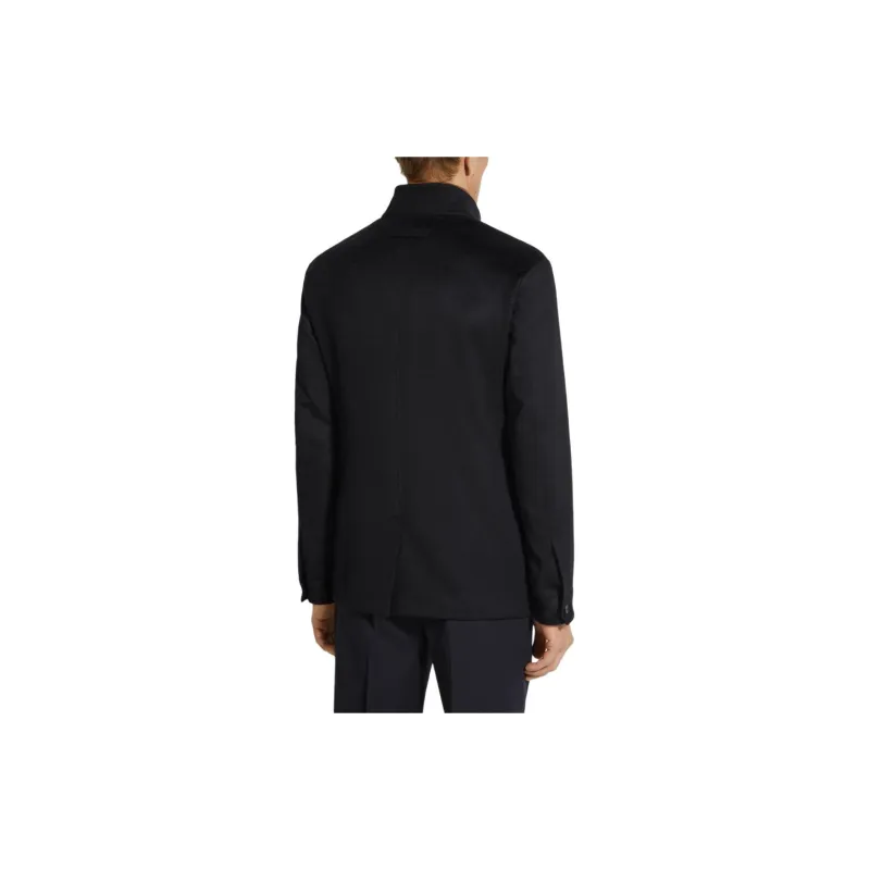 Ermenegildo Zegna Buttoned Straight Hem Jacket-3