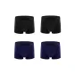 4 Pack (Black 2+Navy Blue 2)