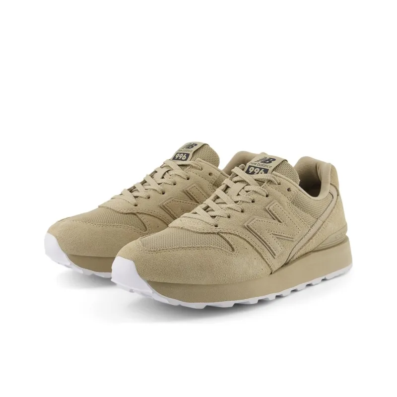 New Balance NB WL996T Anti Slip Wear Resistant Low Top Casual Running Shoes Unisex Beige-2