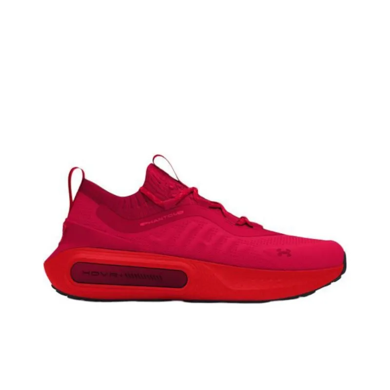 Under Armour Phantom 4 Anti Slip Wear Resistant Low Top Casual Running Shoes Women's Red-1