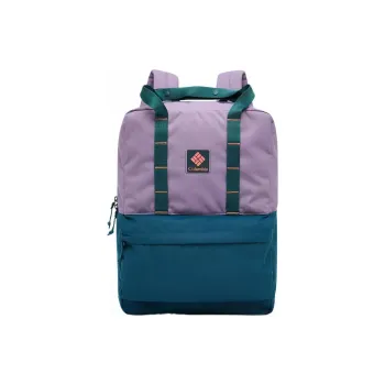 Columbia Fabric Backpack Regular Unisex Purple Multicolor