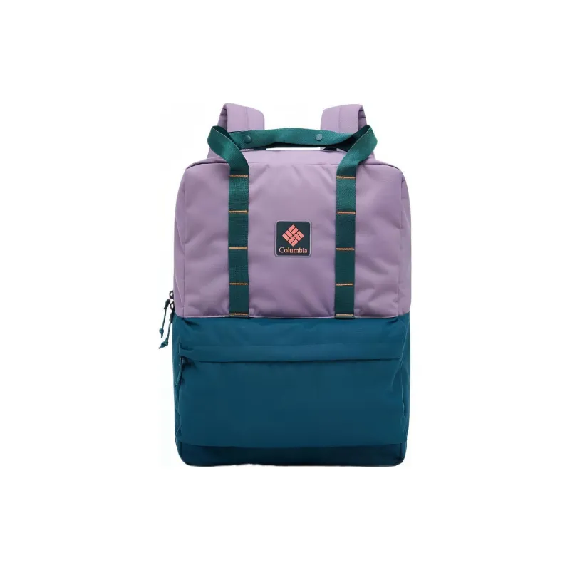 Columbia Fabric Backpack Regular Unisex Purple Multicolor-0