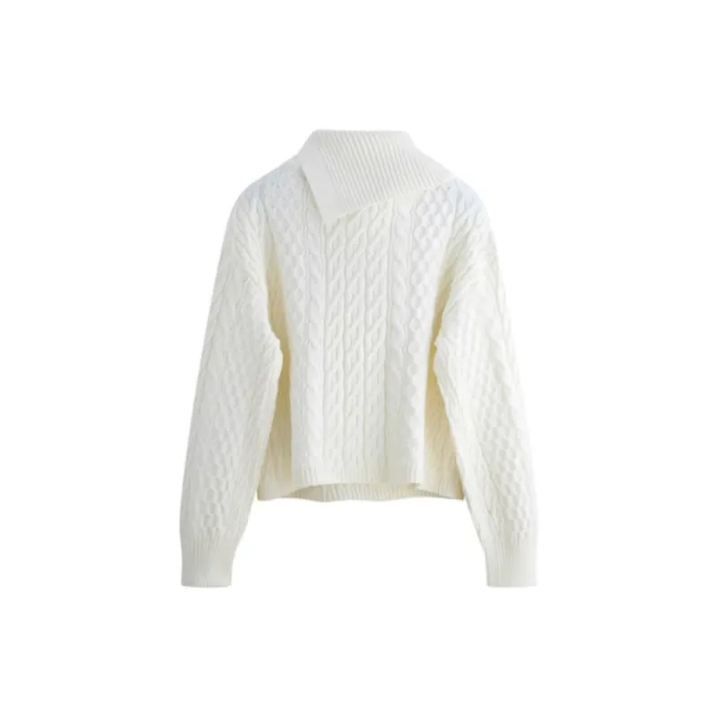 JOSR Knitwear Women's White-1