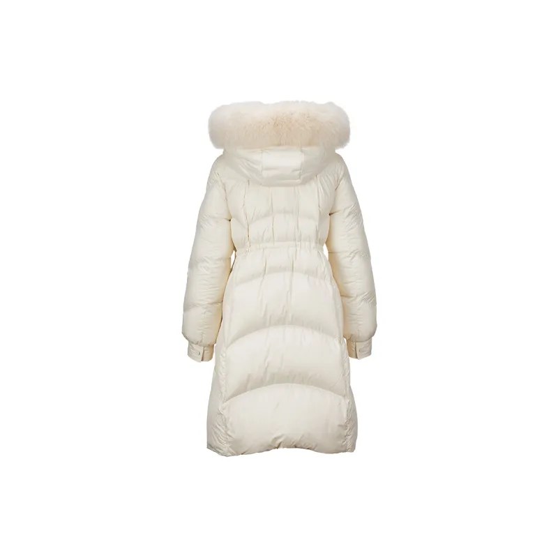 XIANGYING Down Jacket Women's Beige-1