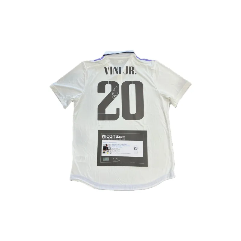 ICONS.com Vinicius Jersey Includes Certification Certificate Not Framed Unisex-0