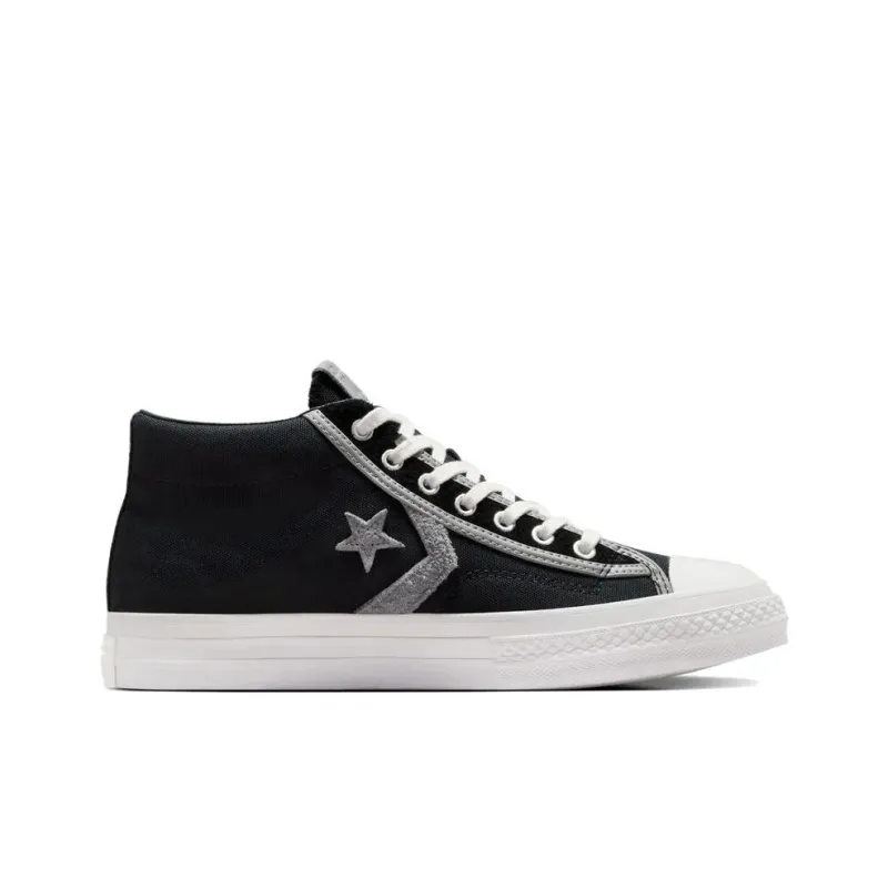 Converse Star Player 76 Luxe Mid 'Black Classic Grey'-1