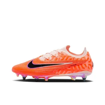 Nike SG Soft Ground Anti Slip Wear Resistant Soccer Shoes Unisex Orange
