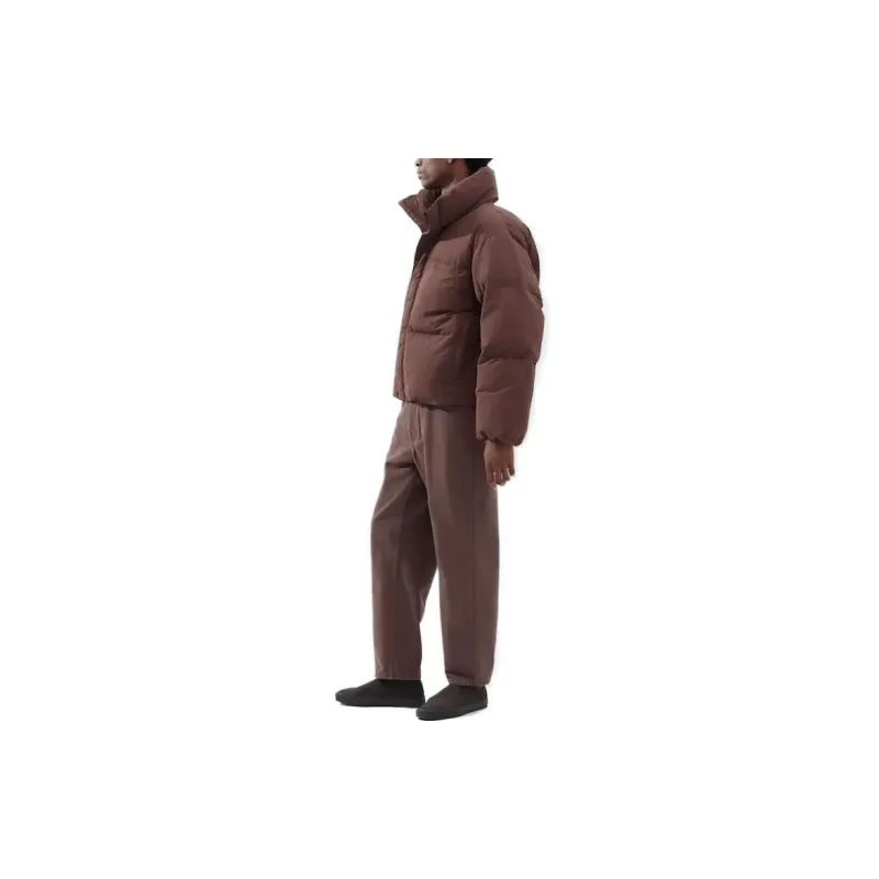 UNIQLO FW23 U Series Coat Puffer Jacket Unisex Brown-3