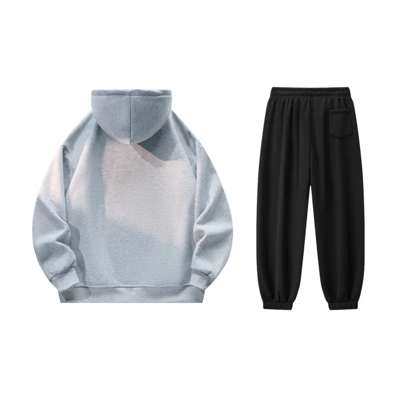 Small Columns Under The Sea Sweatshirt Set Unisex-11
