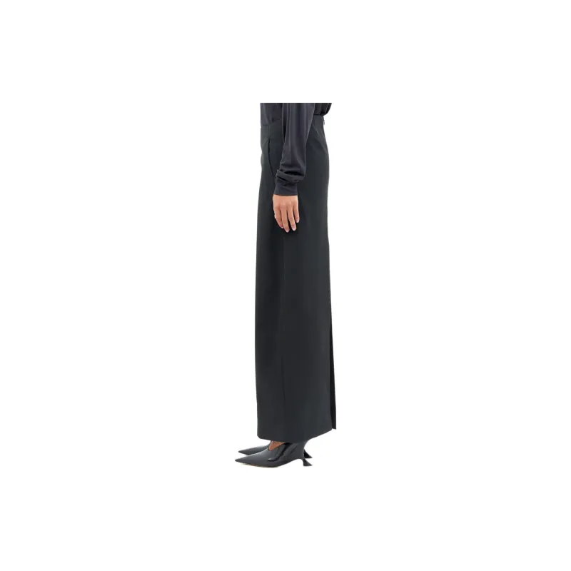 KHAITE Lauson Midi Skirt-2