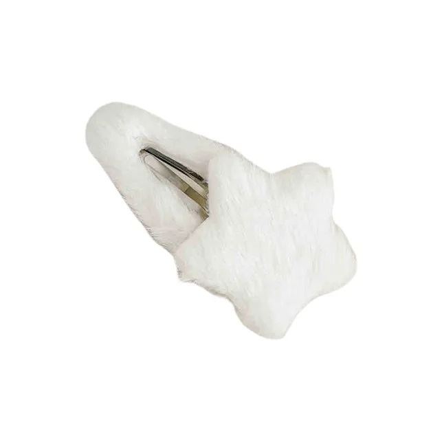 Water Jade Fabric Hair Clips Women's-8