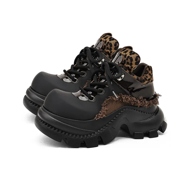 KMD Slip-Resistant Cushioning Low-Top Chunky Sneakers Women's-1