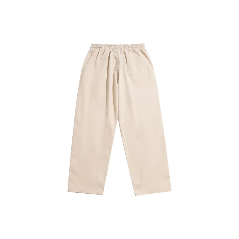 BORDERLESS BDLS Casual Pants Unisex Light Khaki-1