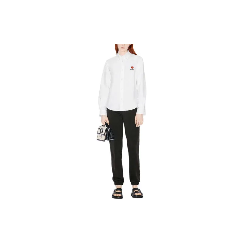 KENZO X Nigo SS23 Co branded Series Shirts Women's White-2