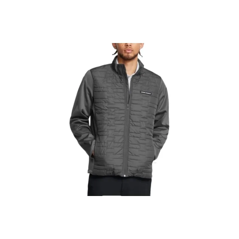 Under Armour FW24 Jackets Coats Men's Gray-2