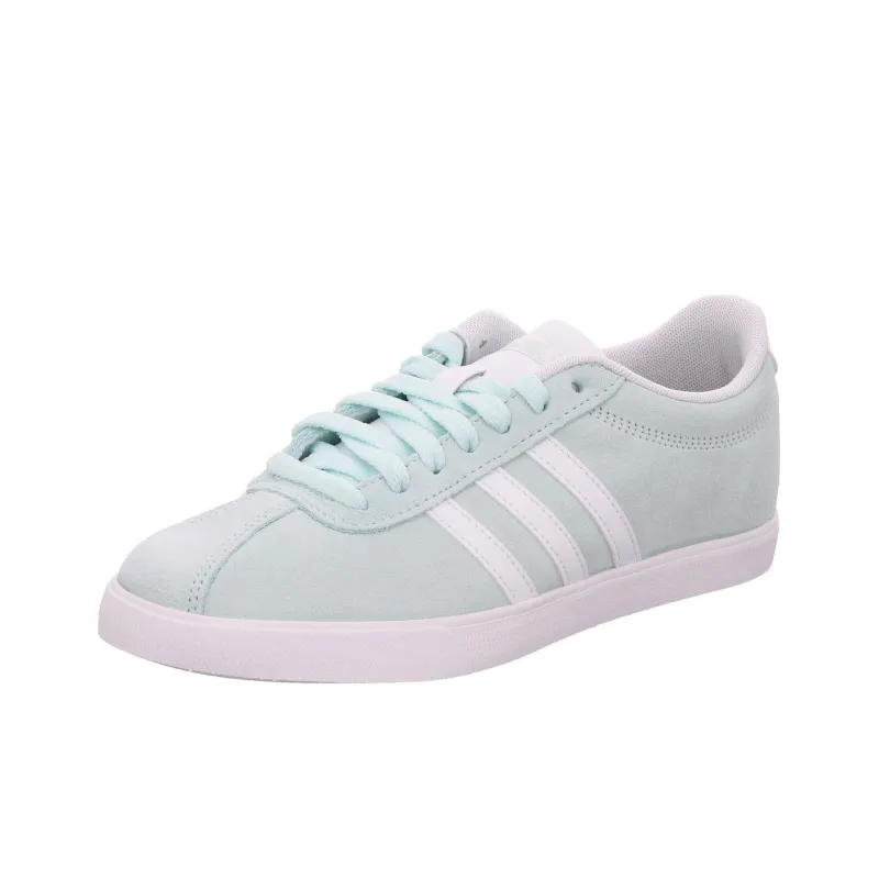 Adidas Courtset Anti Slip Wear Resistant Low Top Tennis Shoes Women's Blue-2