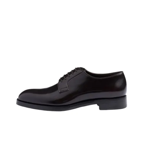 PRADA Dress Shoes Men Low-Top Black