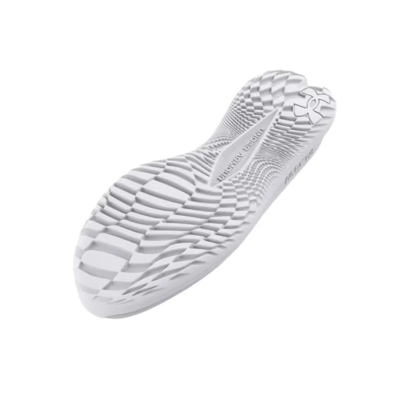 Under Armour Anti Slip Wear Resistant Low Top Casual Running Shoes Women's White-4