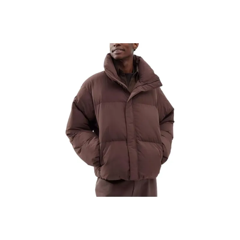 UNIQLO FW23 U Series Coat Puffer Jacket Unisex Brown-1