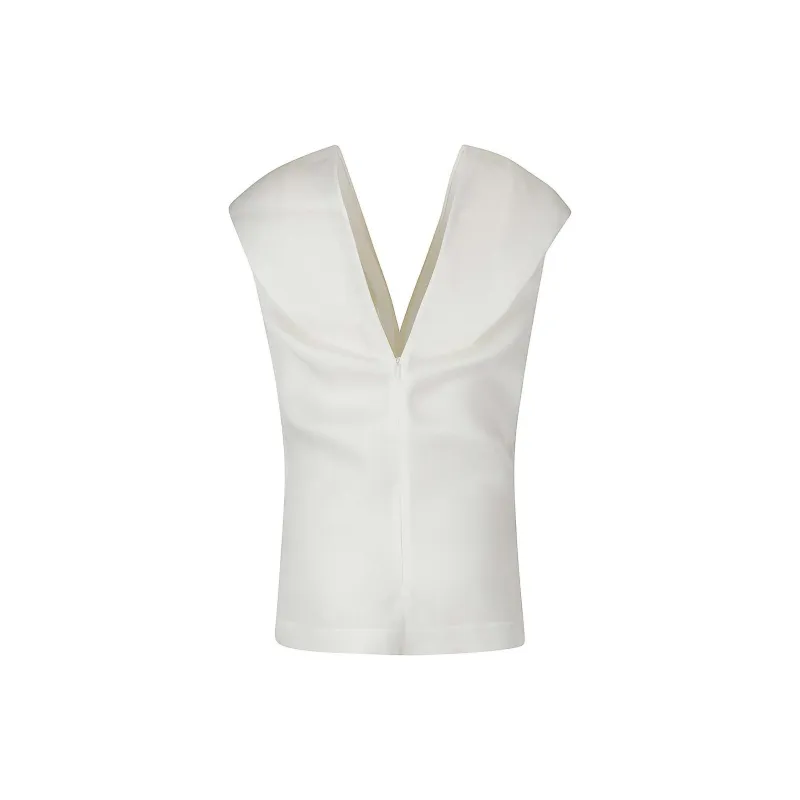 KHAITE Ami V Neck Top-1