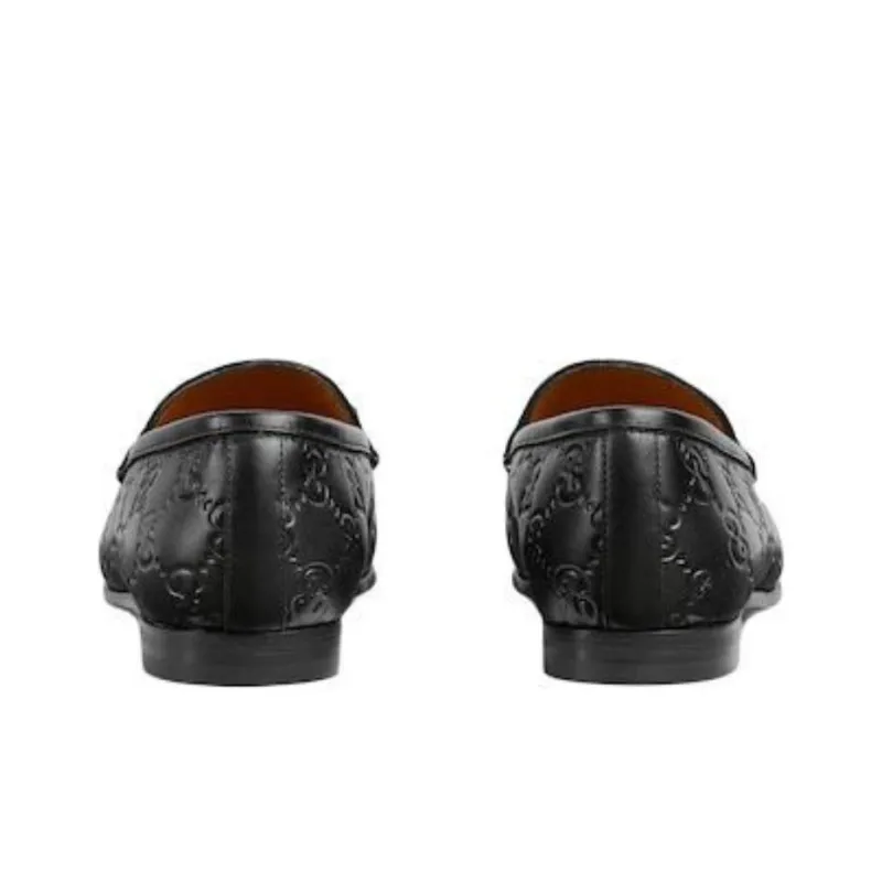 GUCCI Jordaan Loafers Women's Black-4