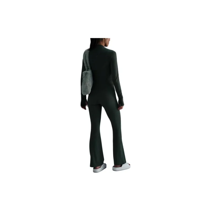 Nike Zenvy Athletic Trousers Women's Vintage Green/Black-2