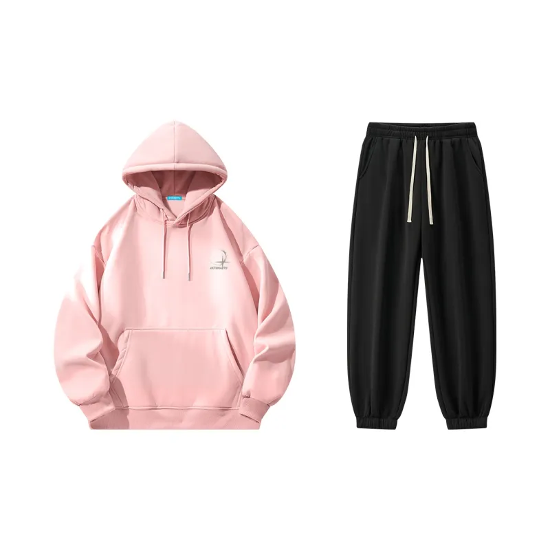 Small Columns Under The Sea Sweatshirt Set Unisex-5