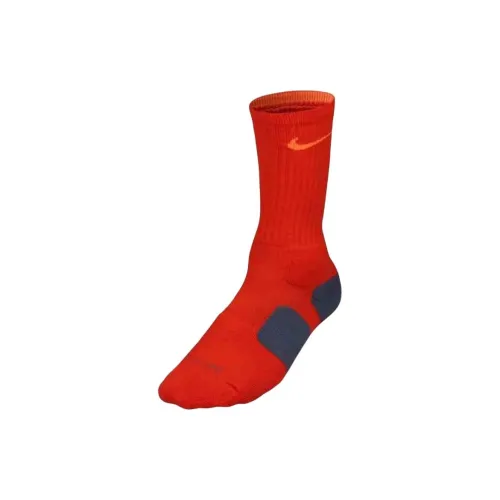 Nike Basketball Socks Unisex 1 Pack Orange Purple