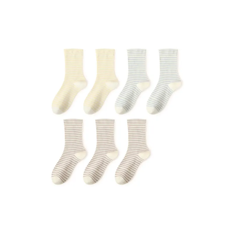 MIIOW Trend Party Series Mid Calf Socks Women's Combo Set-9