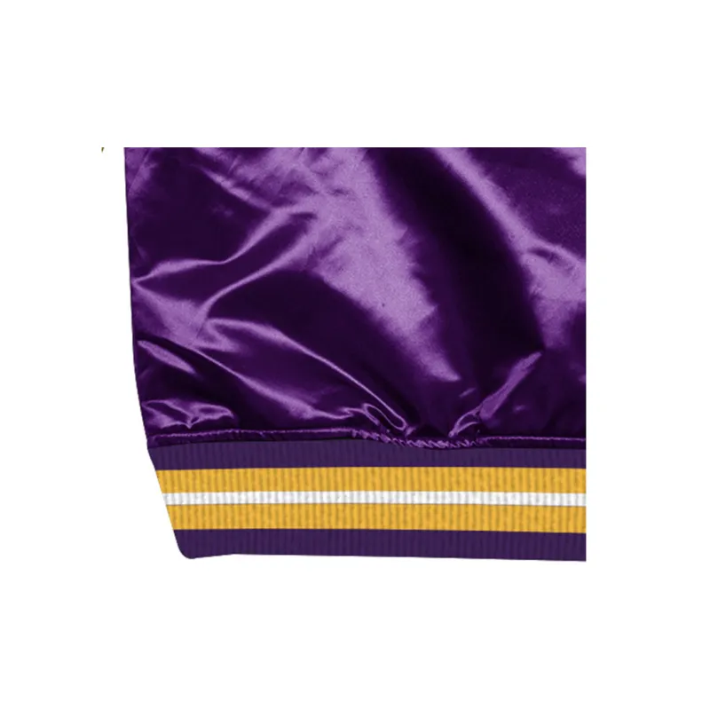 Mitchell & Ness Jacket Unisex Purple Yellow-3