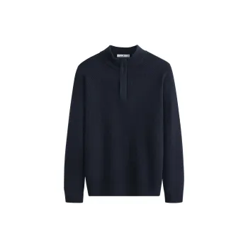 Dance With Wolves Sweater Men's Dark Blue