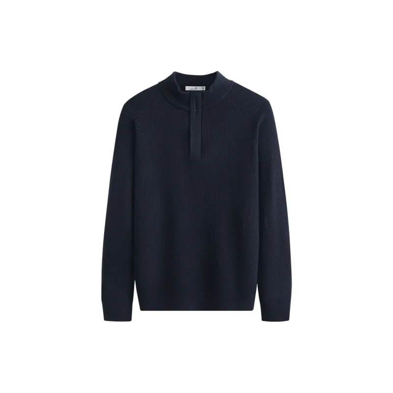 Dance With Wolves Sweater Men's Dark Blue-0
