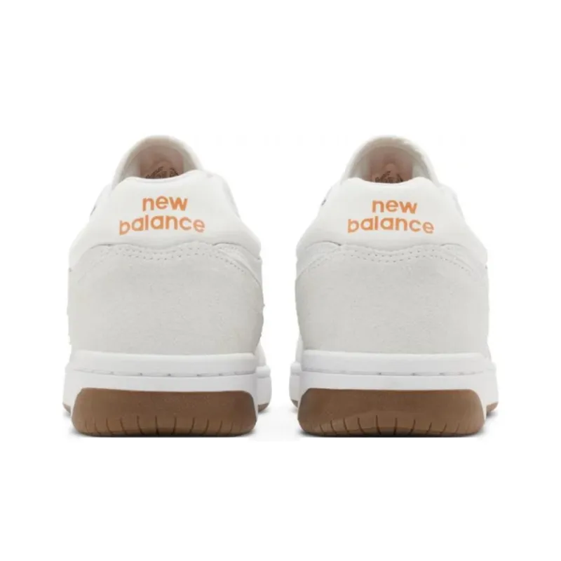 New Balance NB 480 Anti Slip Wear Resistant Low Top Skateboard Shoes Unisex Beige-4