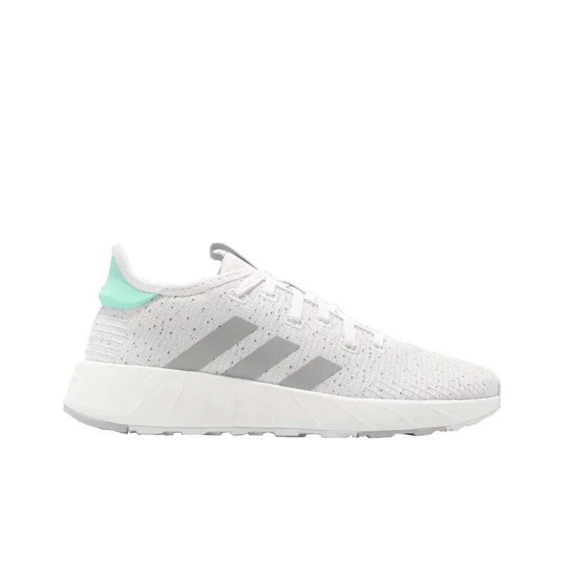 Adidas Questar Anti Slip Wear Resistant Low Top Casual Running Shoes Women's White-1
