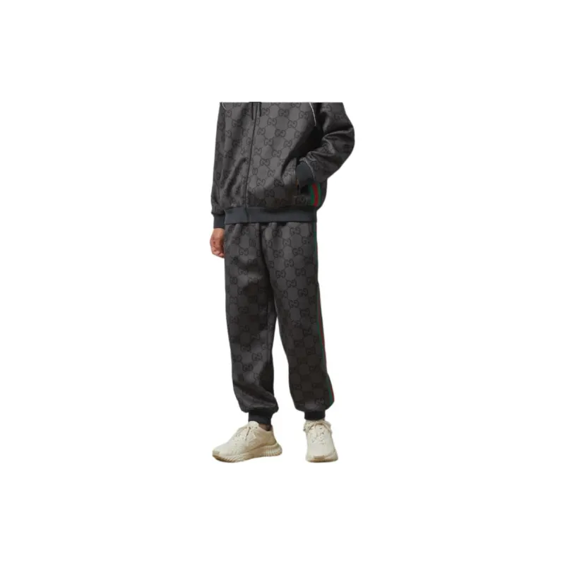 GUCCI Jumbo Gg Jogging Pant With Web-1