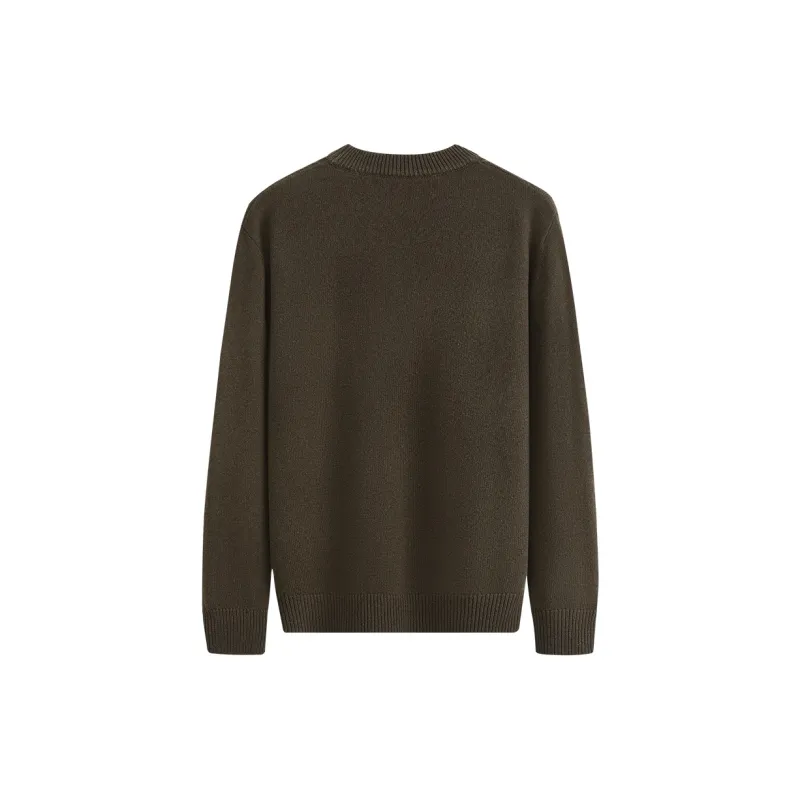 Dance With Wolves Sweater Men's Camel-1