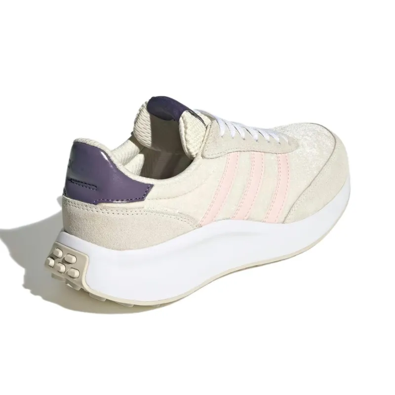 Adidas RUN 70s Anti Slip Wear Resistant Low Top Casual Running Shoes Women's Ecru-3