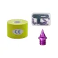 Boxed Carbon Purple Tip Nails (18 Pcs+Nail Pullers)+Muscle Tape Yellow 5CM*5M